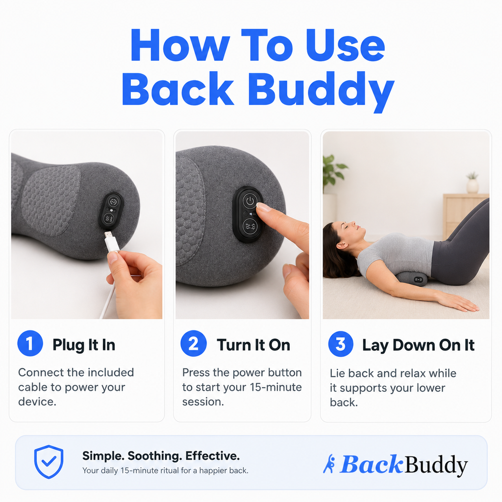 Back Buddy™ Triple Fusion Massager