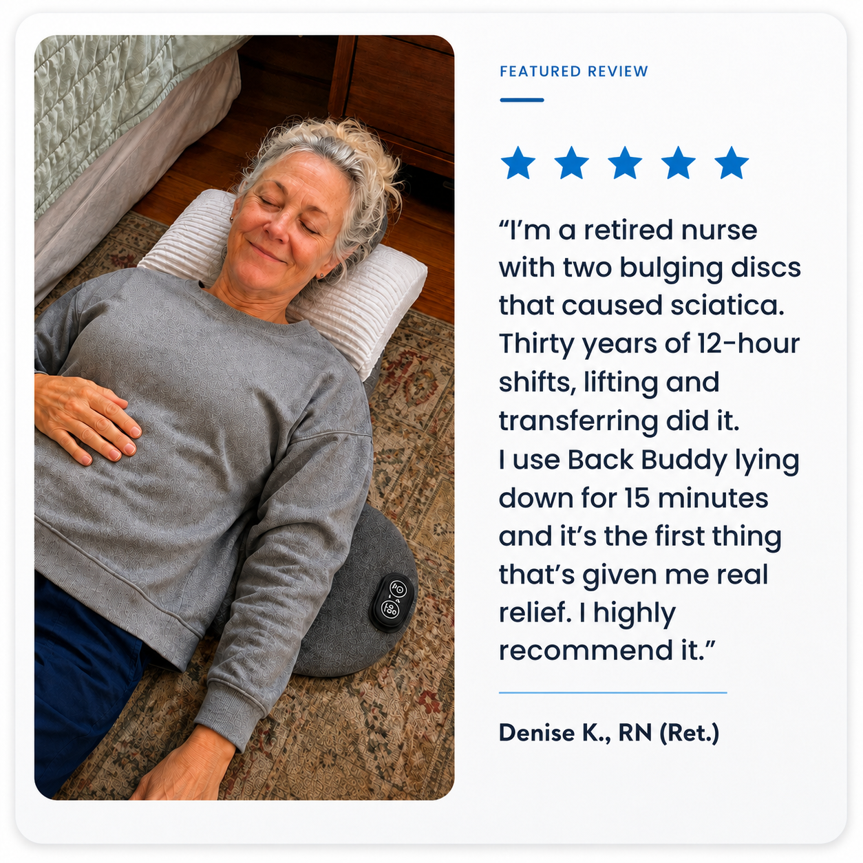 Back Buddy™ Triple Fusion Massager